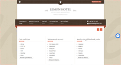 Desktop Screenshot of lemonhotel.com