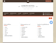 Tablet Screenshot of lemonhotel.com